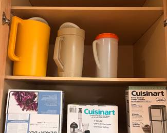 1980s Tupperware pitchers