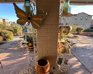 Outdoor angels, bunnies & more