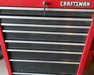 Craftsman locking tall chest