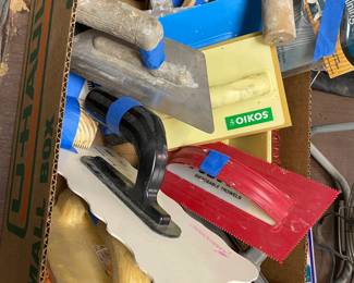 Scrapers and more painting supplies