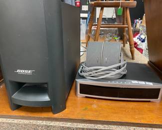 Bose amplifier and speakers set