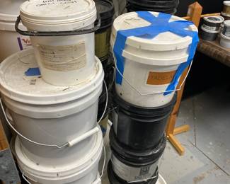 Large size buckets of Venetian Plaster