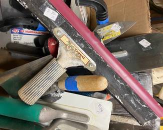 Tools for plastering