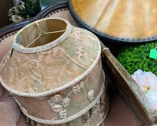 Assortment of lampshades
