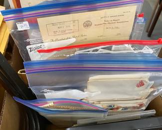 Antique Documents, old Black and White Photos