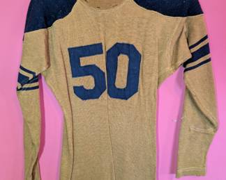 Truly vintage, we're talking around the 20's and 30s football jersey