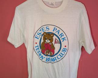 Estes Park Single Stitch Teddy bear club shirt