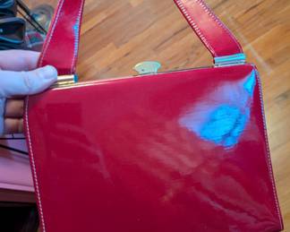 Vintage Red purse in like new condition