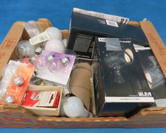 Lot 116. Lots of lightbulbs including flashlight bulbs