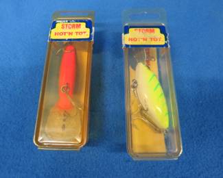 Lot 484. Two in the box 2 3/8" Storm Hot'N Tots