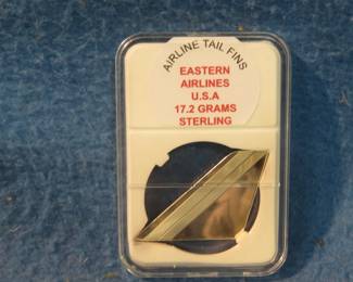 Lot 302. Sterling Airline Tail Fins. 17.2 grams for Eastern Airlines