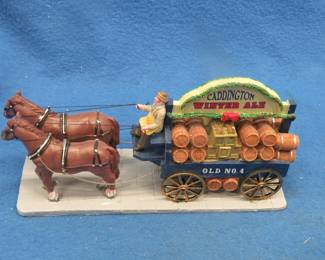 Lot 62. Caddington Winter Ale horse-drawn wagon