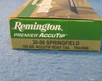 Lot 329. Twenty Remington 30-06 Springfield rounds