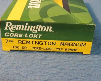Lot 326. Twenty Remington 7mm REM Mag rounds
