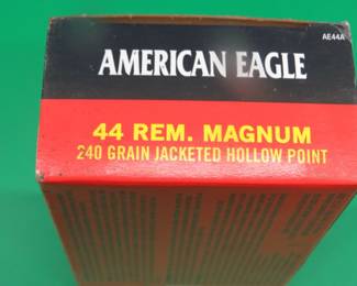 Lot 121. Fifty American Eagle 44 Rem. Magnum rounds