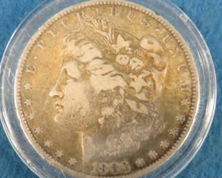 Lot 230. 1888 S Morgan silver dollar