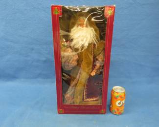 Lot 364. 18" Santa Claus figurine in original box