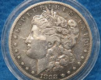 Lot 102. 1898 S Morgan silver dollar