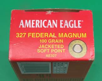 Lot 122. Fifty American Eagle 327 Federal Magnum rounds