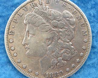 Lot 179. 1880 O Morgan Silver Dollar