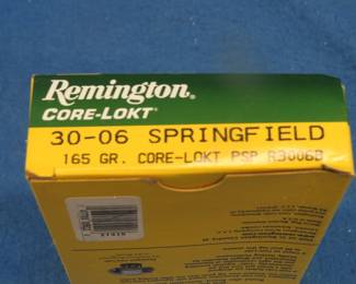 Lot 435. 20 Remington 30-06 rounds