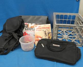 Lot 398. Rocks and bags