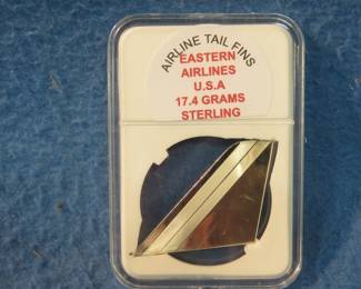 Lot 301. Sterling Airline Tail Fins. 17.4 grams for Eastern Airlines