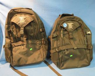Lot 242. Two Tactical Military Hiking Backpacks