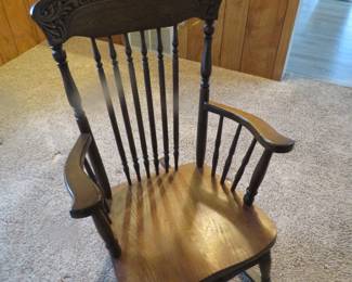 Lot 202. Rocking chair