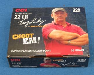 Lot 150. 300 CCI .22 LR Troy Landry mini-mag rounds