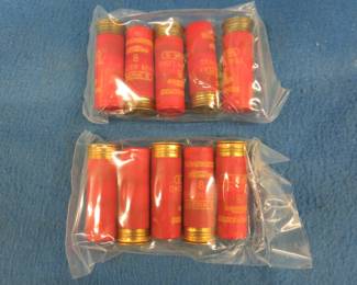 Lot 137. Two factory-sealed packs of 5 each Winchester Western 12-gauge tracer rounds. 10 total rounds.
