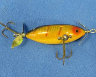 Lot 482. Heddon 2 3/4" wooden SOS