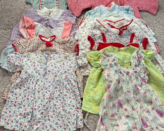 Vintage child dresses