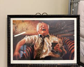 Signed artwork “Cheers”