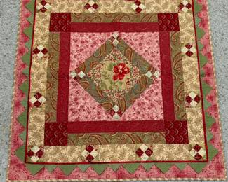 Small handmade quilt