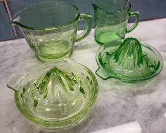 Uranium glass