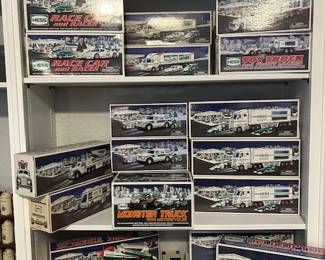 Hess trucks galore!!!