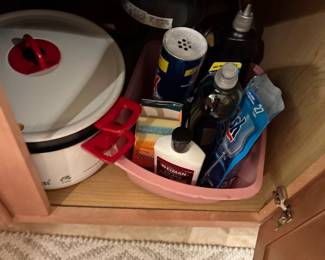 Cleaning supplies 