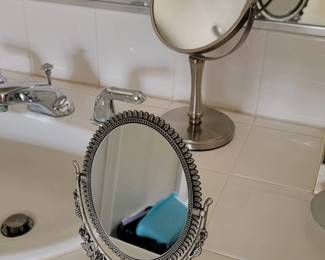Vintage Sehamano mirror, tilting vanity mirror