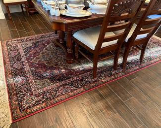Karastan Rug 5 feet 5" x 9'. Excellent condition $385.
