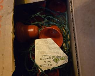 Vintage plastic bells