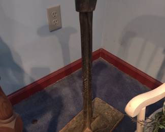 Vintage cast iron shoe last