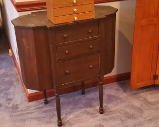 Sewing cabinet in the basement (1) of (2)