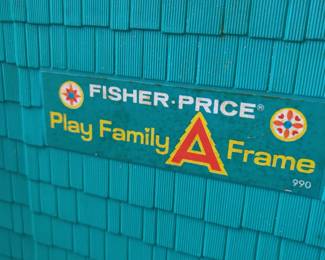 Fisher Price A frame house