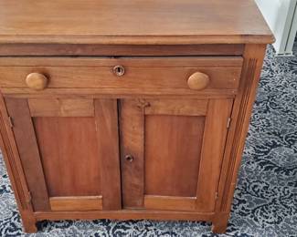 Vintage wood cabinet