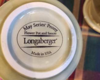 Longaberger flower pots