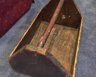 Vintage wood tool box