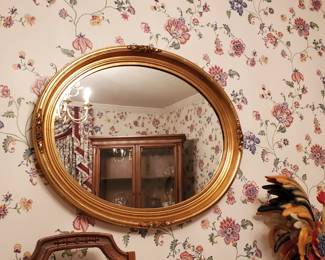Oval mirror
