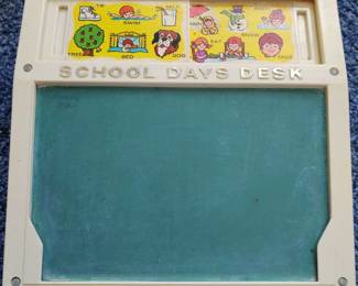 Fisher Price laptop chalkboard/container