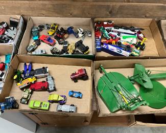 Box Lot Diecast Toys